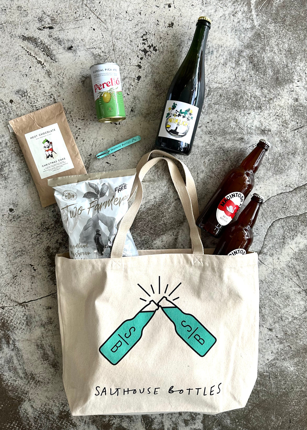 Christmas Gift Box - Wine & Beer