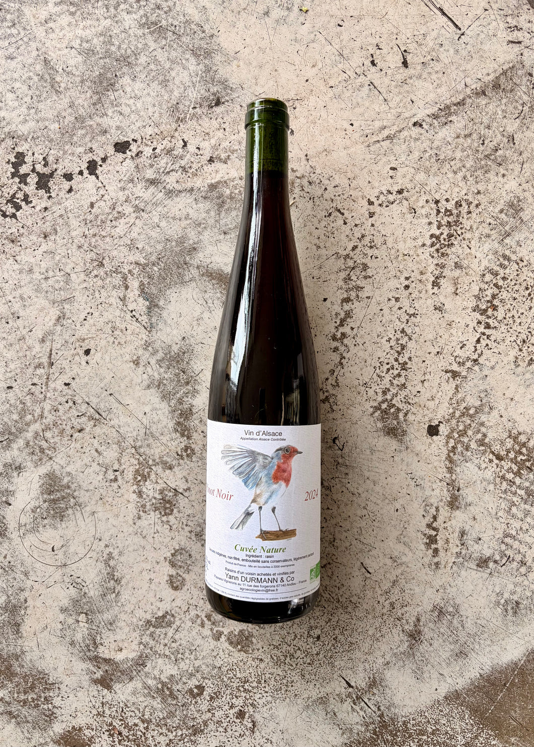 Domaine Durrmann Pinot Noir Gorge 10.5% (750ml)