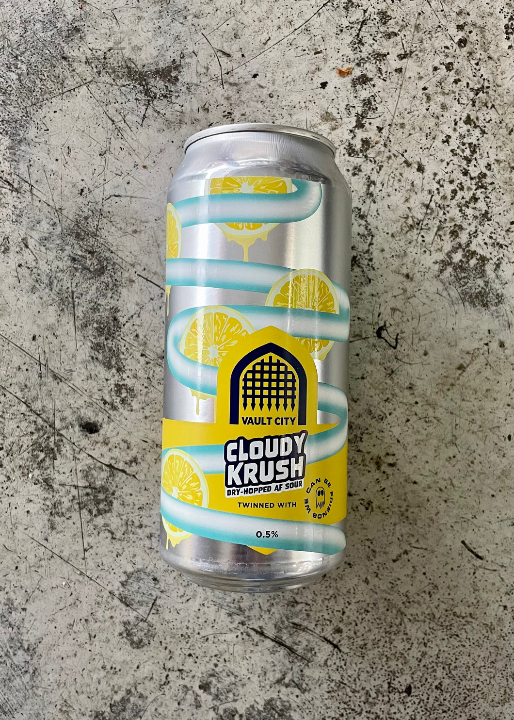 We Can Be Friends x Vault City Cloudy Krush 0.5% (440ml)