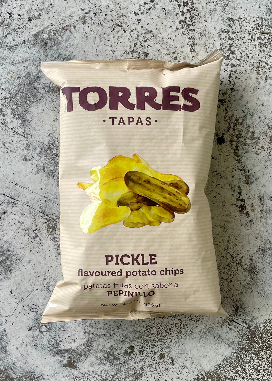 Torres Selecta Pickle Crisps (125g)