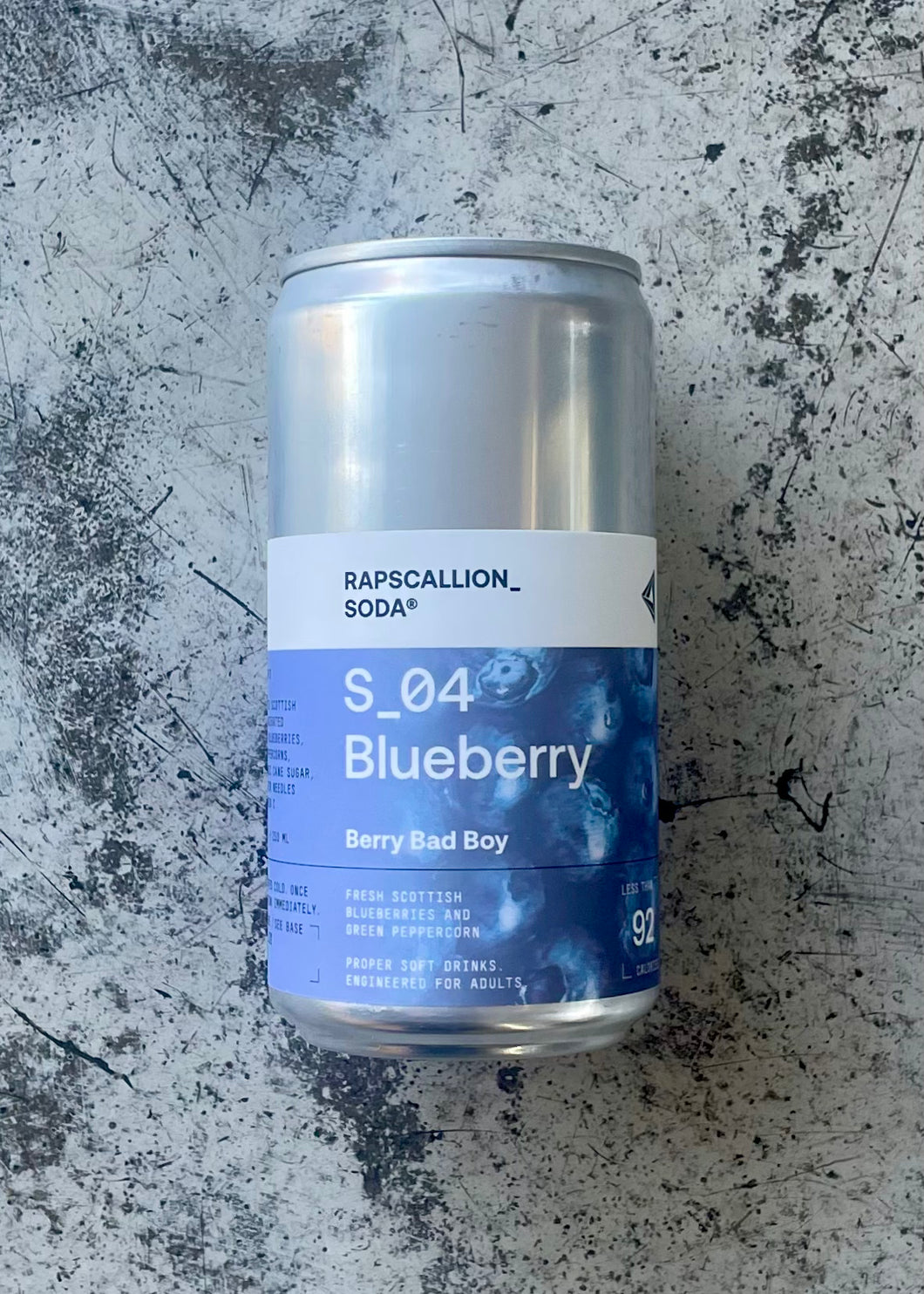 Rapscallion Blueberry Soda (250ml)