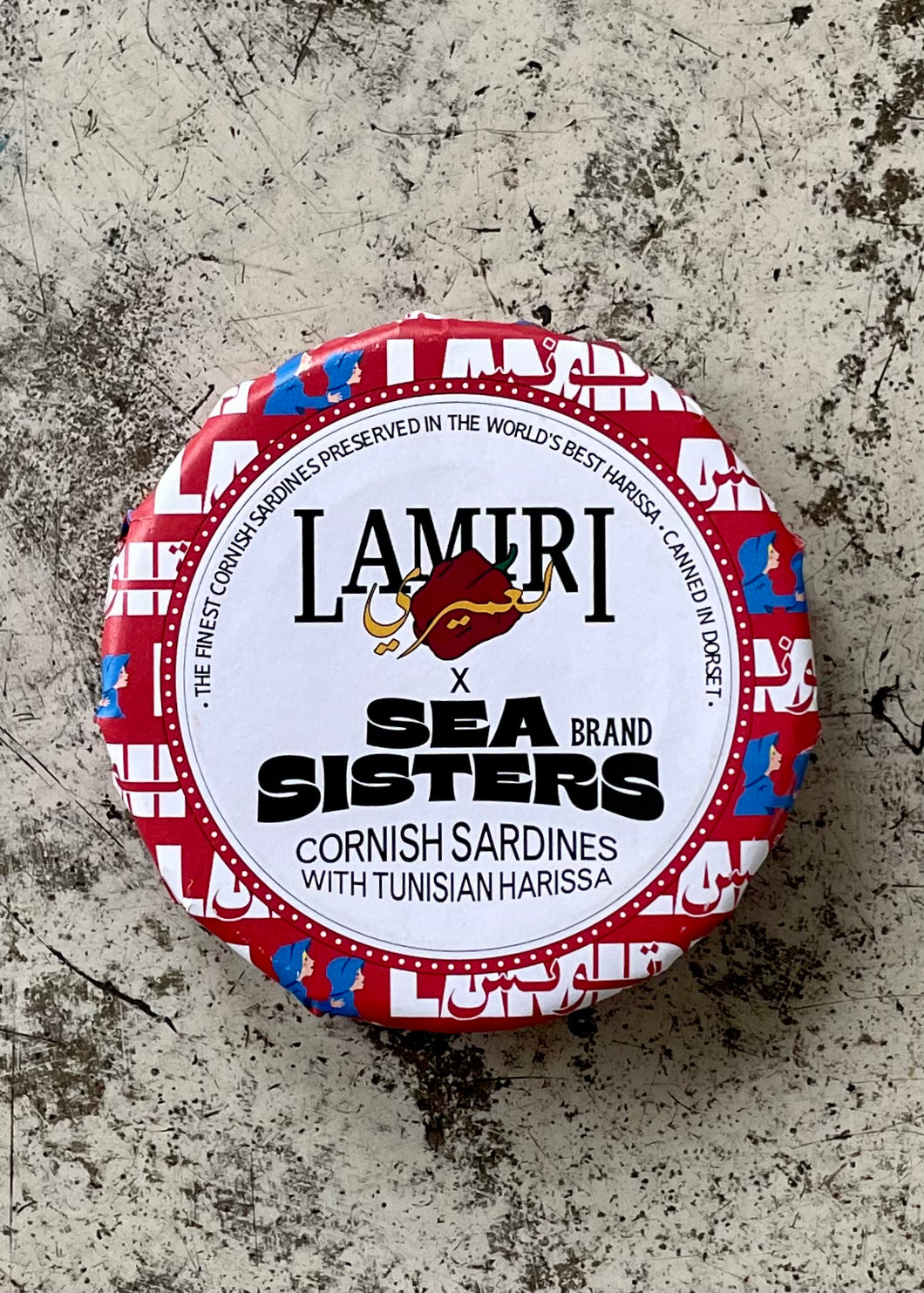 Lamiri X Sea Sisters Cornish Sardines with Tunisian Harissa (120g)