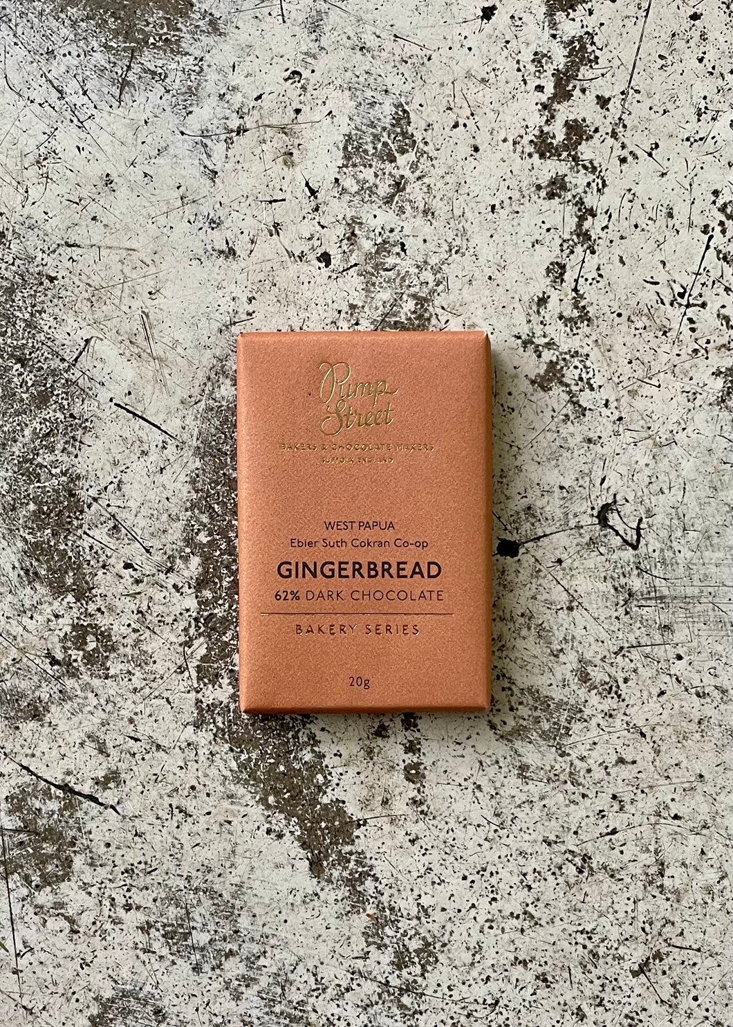 Pump Street Chocolate Gingerbread, Dark 62% (20g)