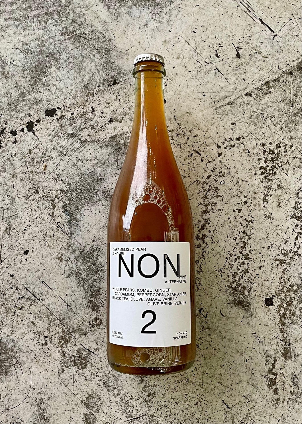 NON 2 Caramelised Pear & Kombu 0% (750ml)