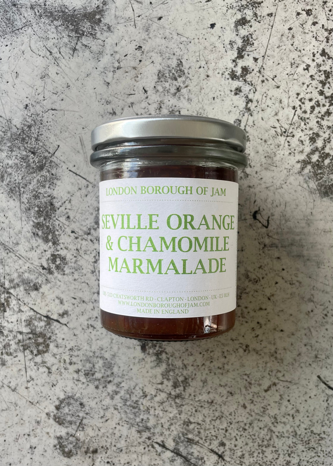 London Borough of Jam Seville Orange Marmalade & Chamomile (220g)