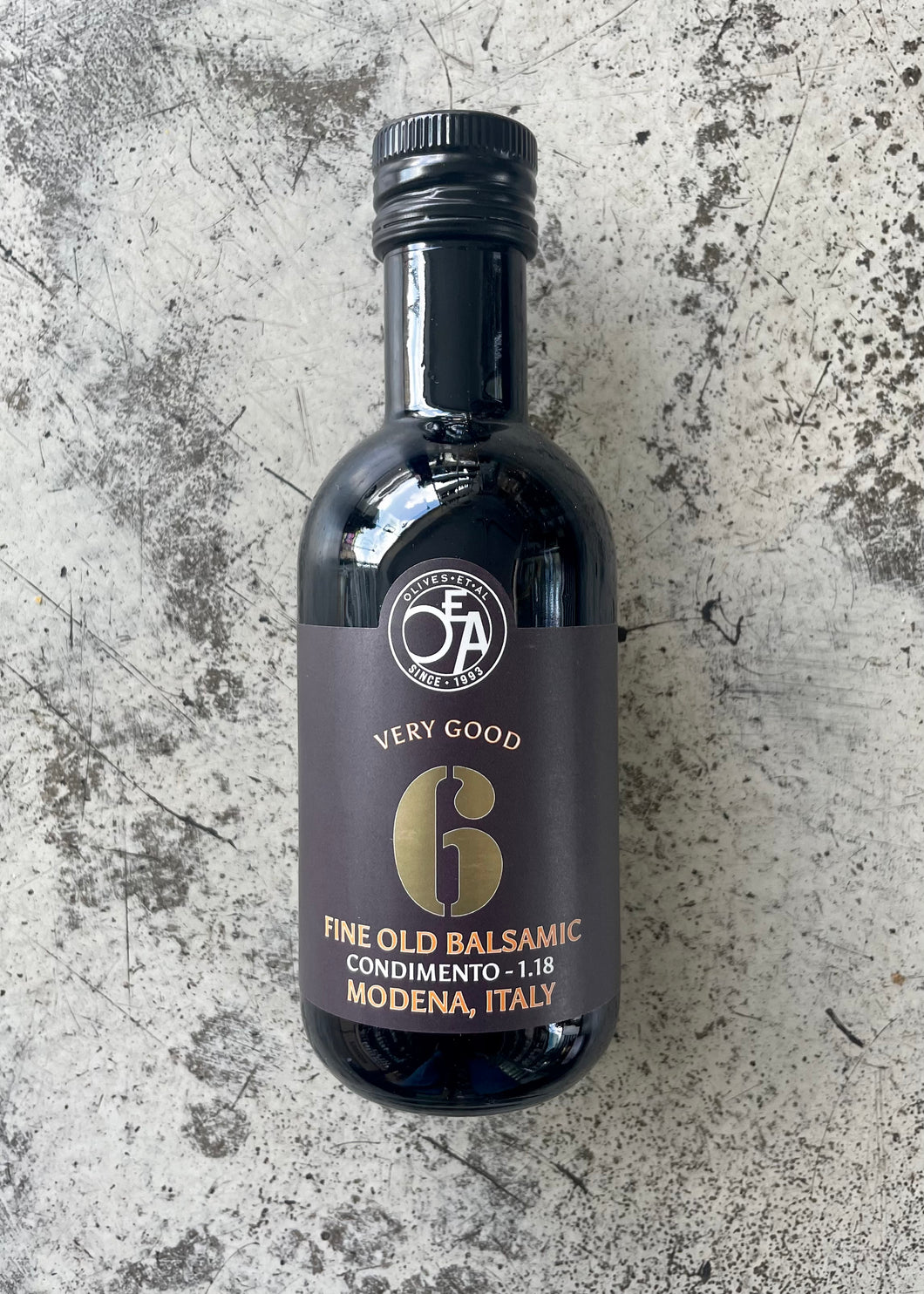Olives Et Al Fine Old Balsamic Condimento 6 'travasi' (250ml)