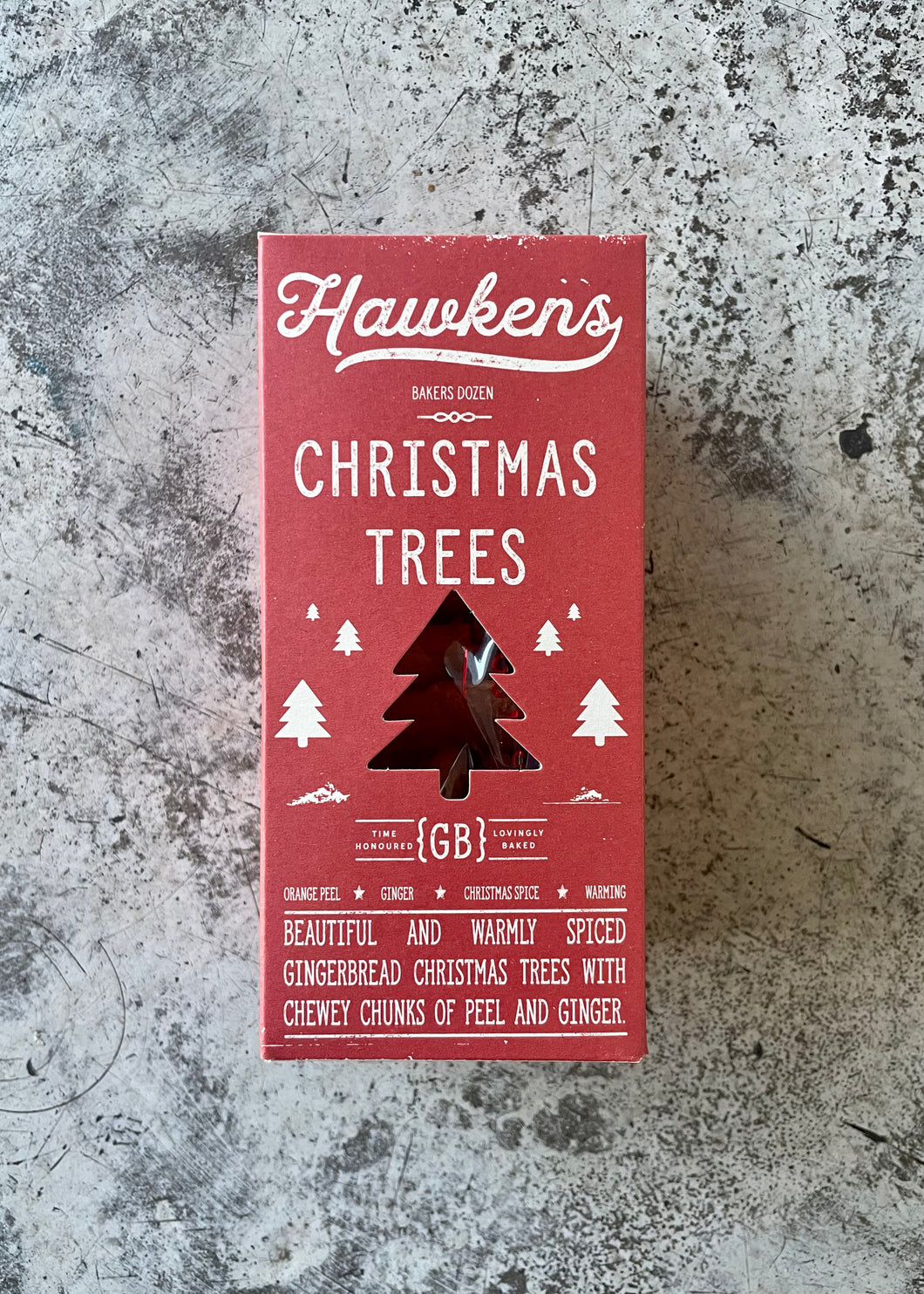 Hawkens Gingerbread Christmas Trees (125g)
