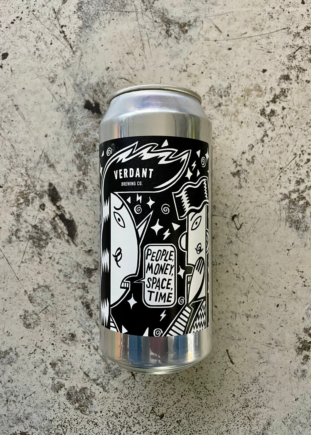 Verdant People, Money, Space, Time 3.4% (440ml)