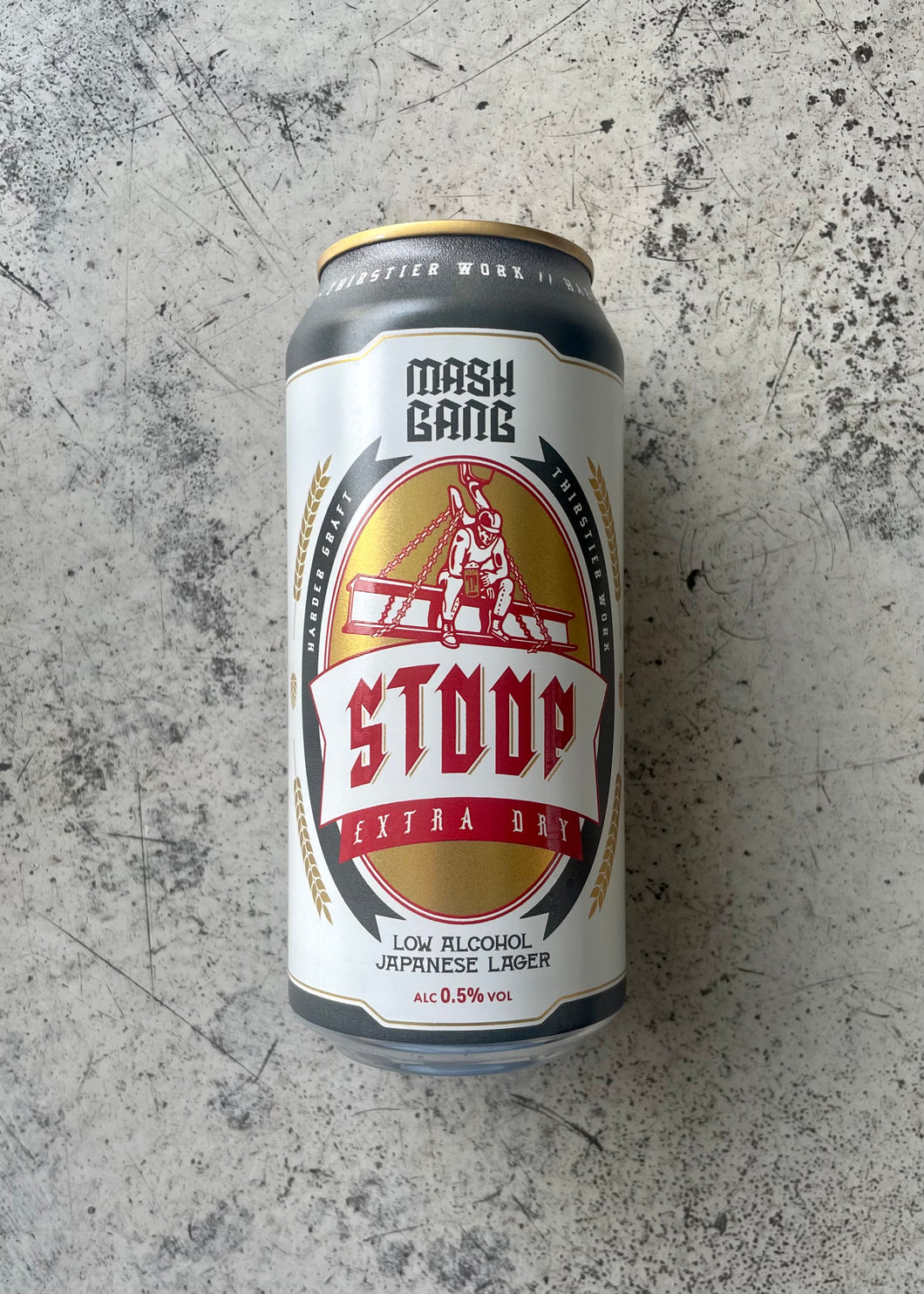 Mash Gang Stoop Extra Dry 0.5% (440ml)