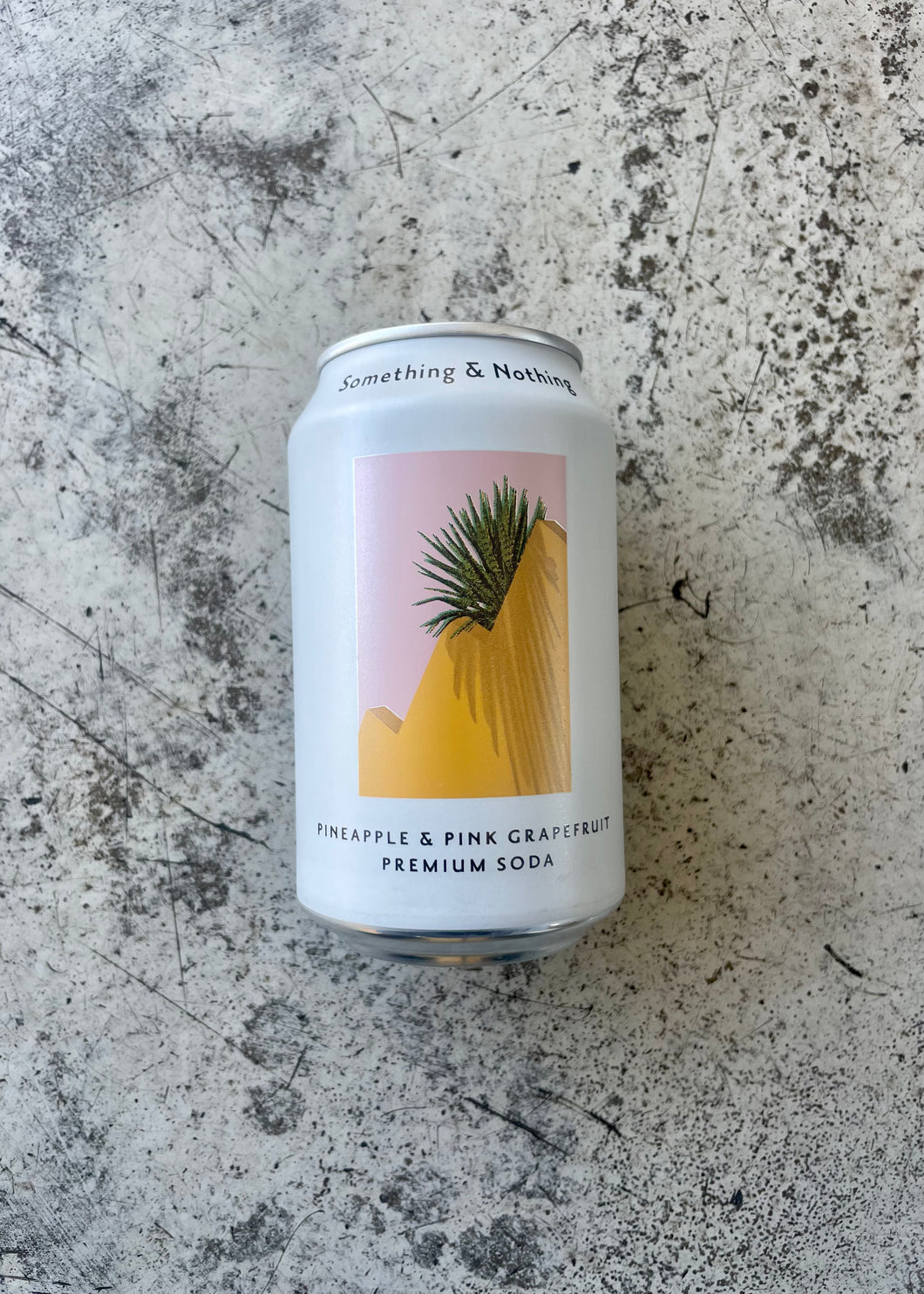 Something & Nothing Pineapple & Pink Grapefruit Soda (330ml)