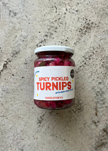 Shedletsky's Spicy Turnip Pickles (250g)
