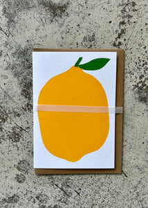 Evermade Big Lemon Greetings Card