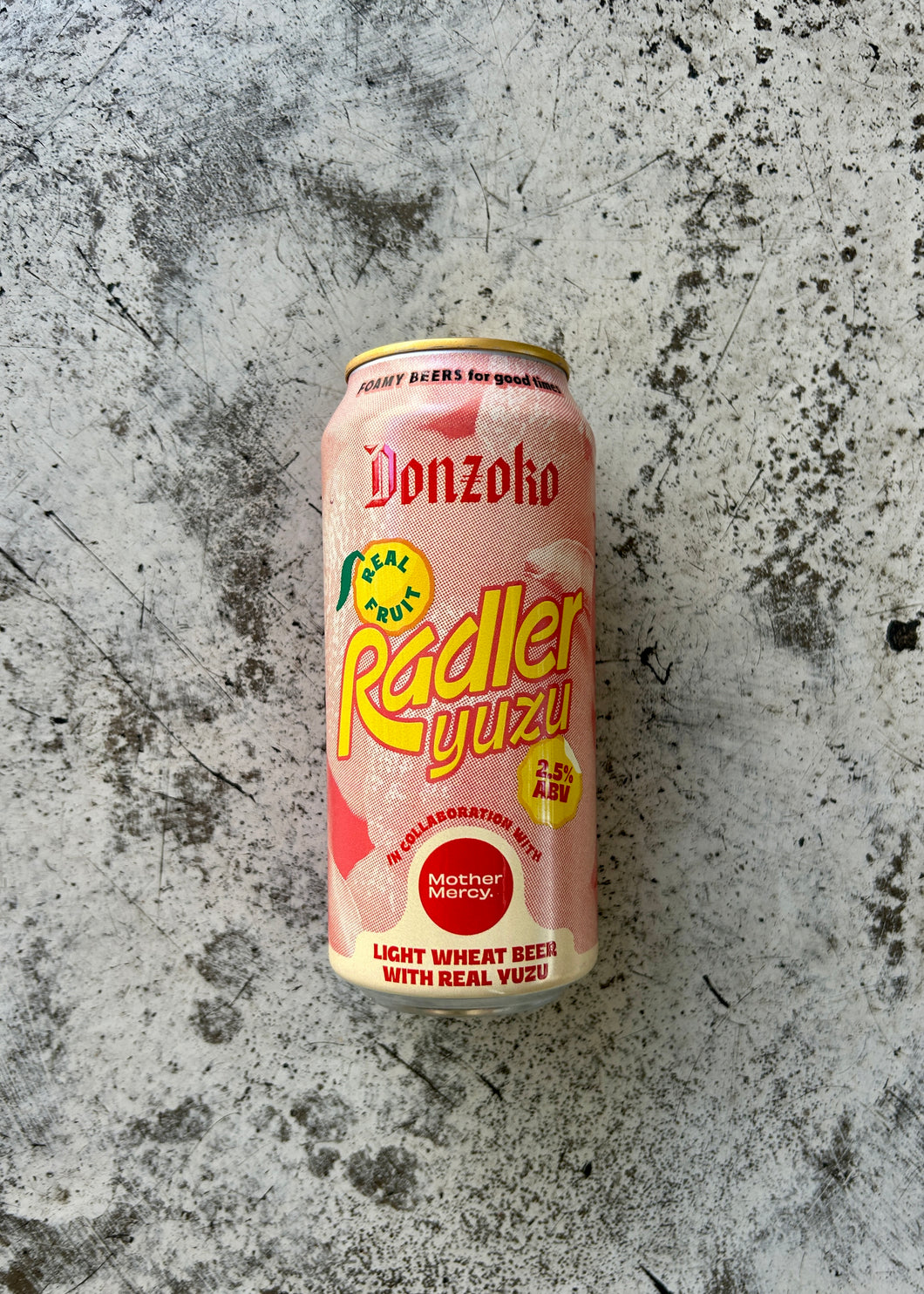 Donzoko Yuzu Radler 2.5% (330ml)
