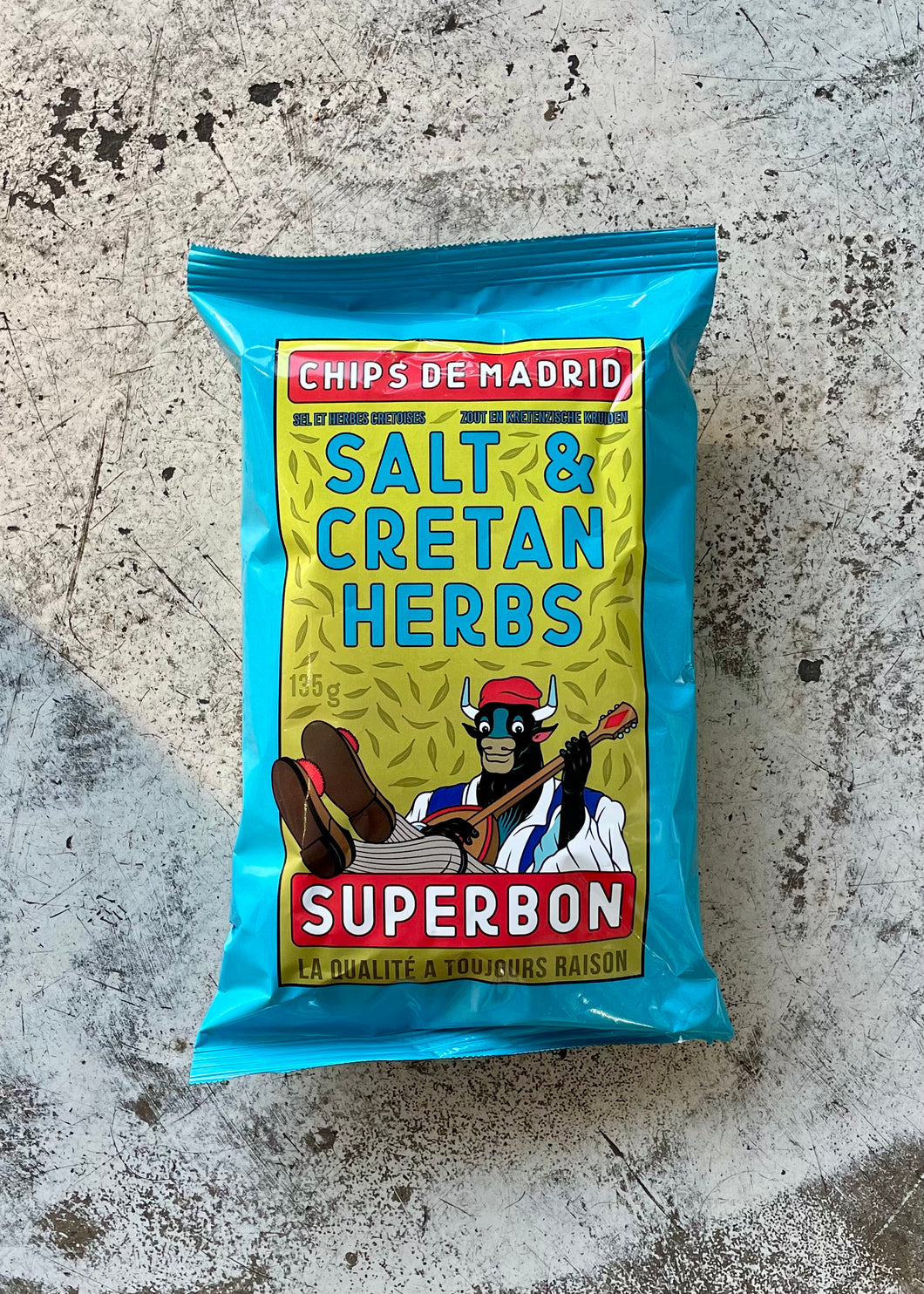 Superbon Cretan Herbs Crisps (135g)