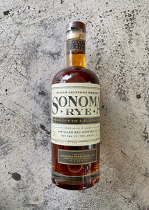 Sonoma County Rye Whiskey 46.5% (700ml)