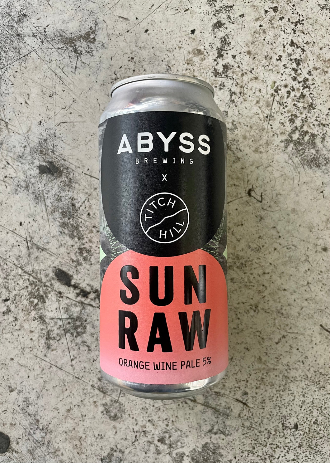 Abyss Sun Raw x Titch Hill 5% (440ml)