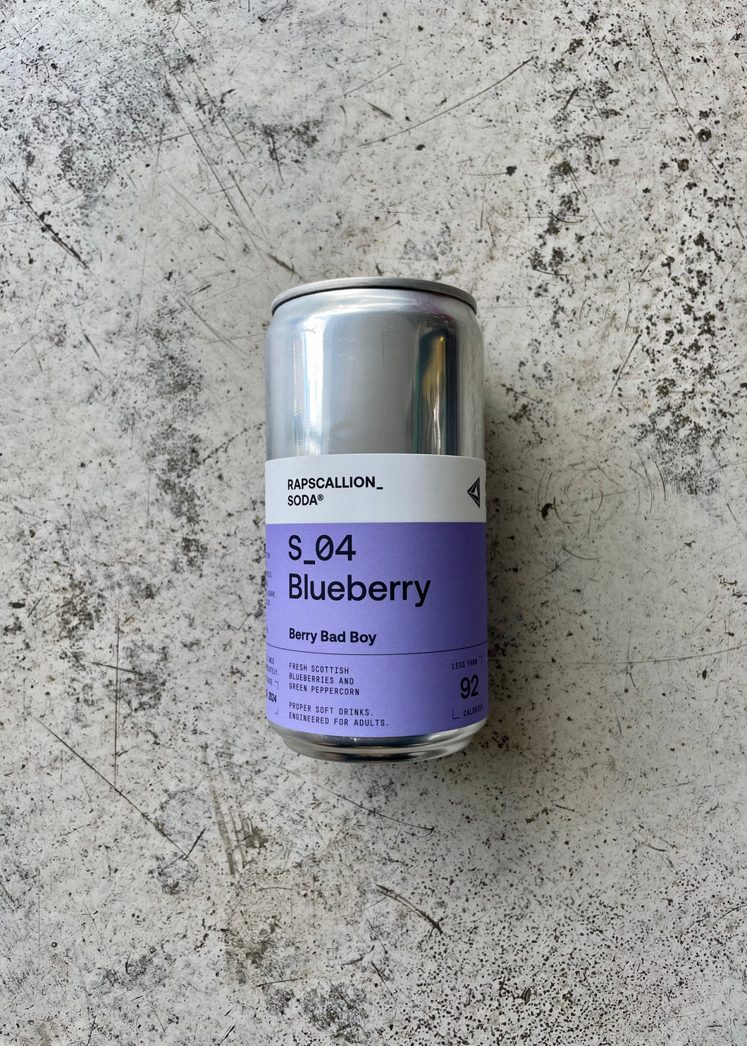 Rapscallion Blueberry Soda (250ml)
