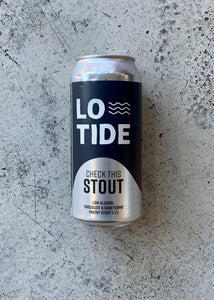 Lowtide Brewing Company Check This Stout 0.5% (440ml)
