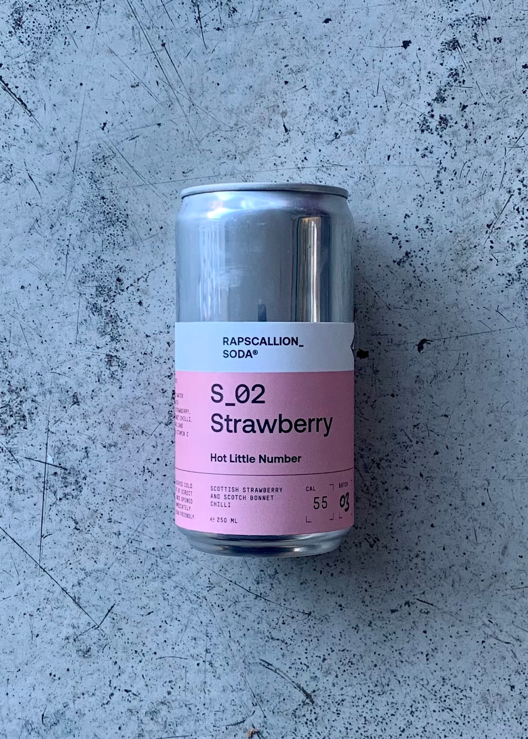 Rapscallion Strawberry Soda (250ml)