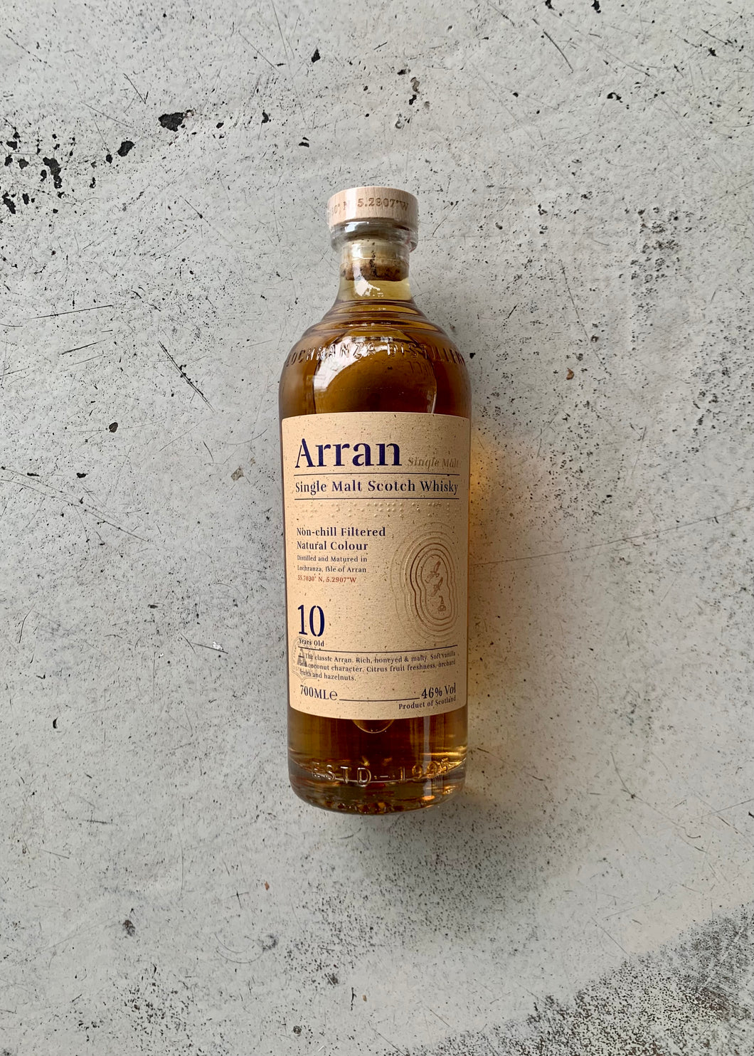 Arran 10 Year Old Single Malt Whisky 46% (700ml)