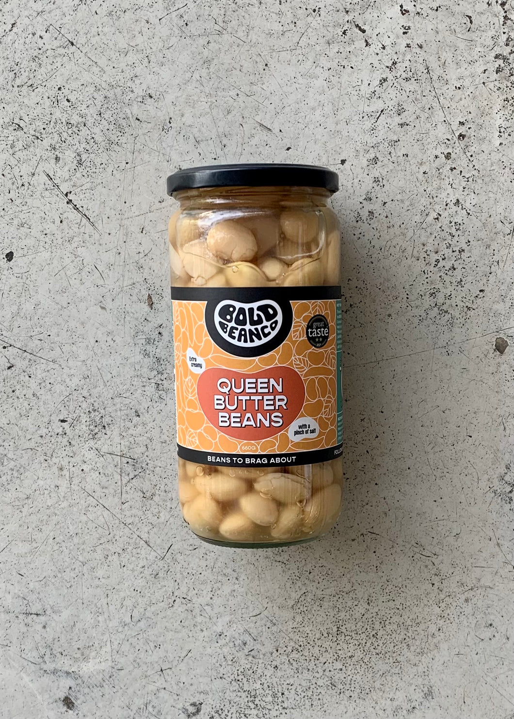 Bold Bean Co. Organic Queen Butter Bean (660g)