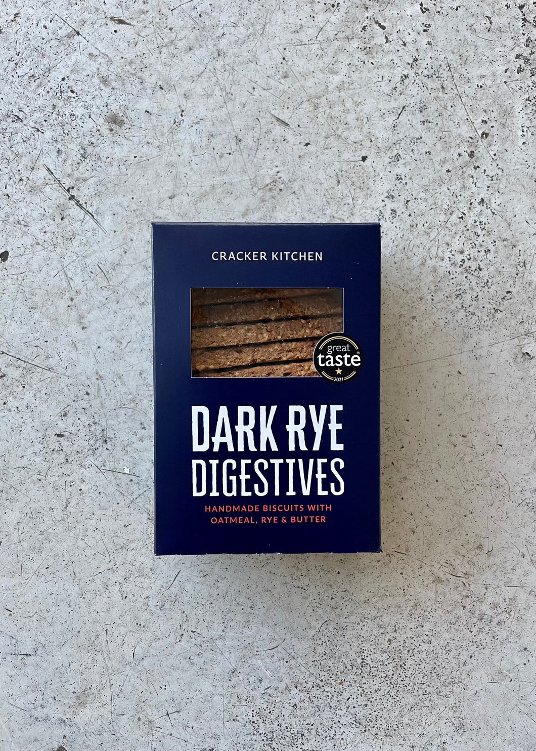 Cracker Kitchen Dark Rye Digestives (180g)
