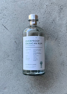 El Destilado Overproof Oaxacan Rum 52.3% (700ml)