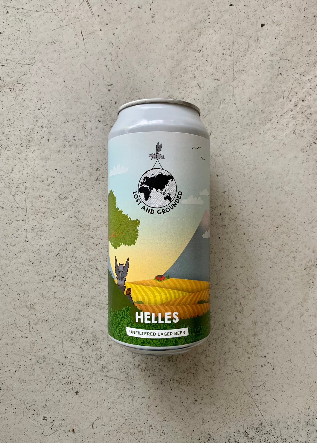 Lost & Grounded Helles 4.4% (440ml)